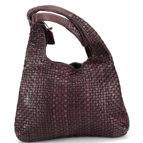 Beautifully Uniquely crafted 100% Leather Bag NWT - Picture 2 of 6